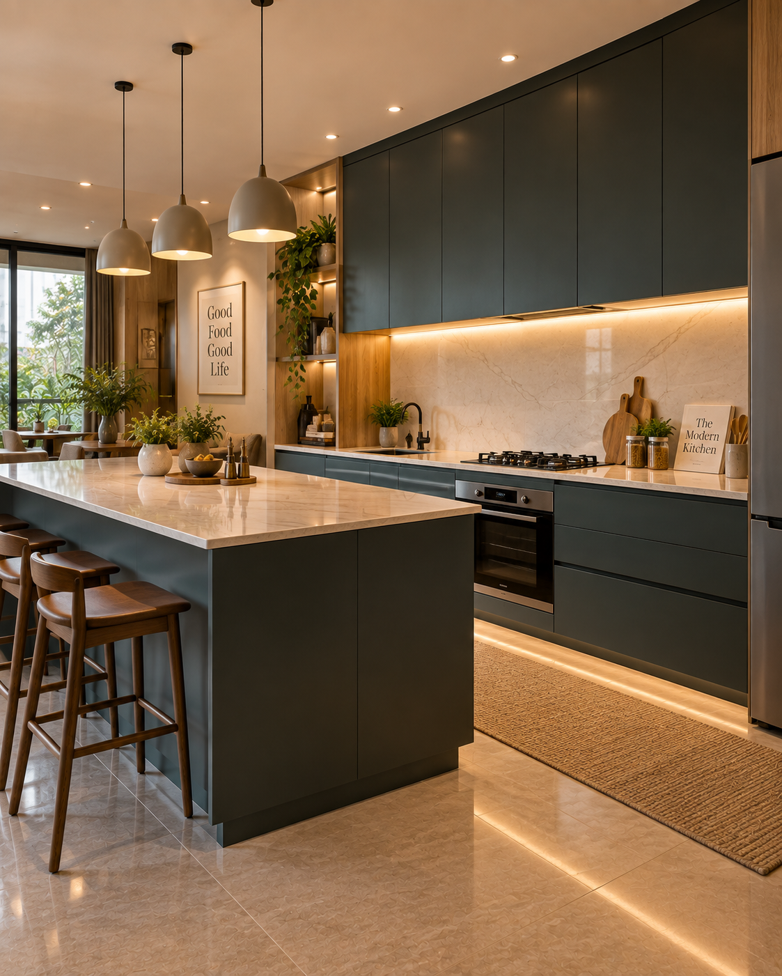 modular kitchen interior design in Gurgaon