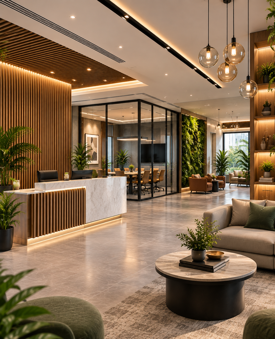 Turnkey interior design and execution