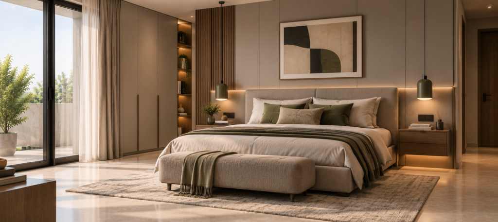 Modern residential interior design in Delhi NCR