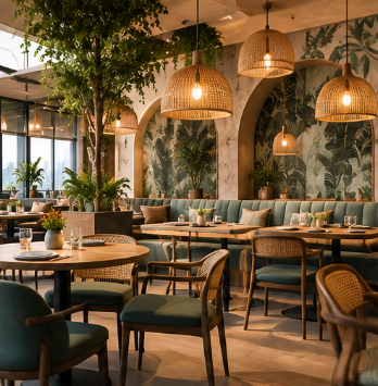 Restaurant and cafe interior design